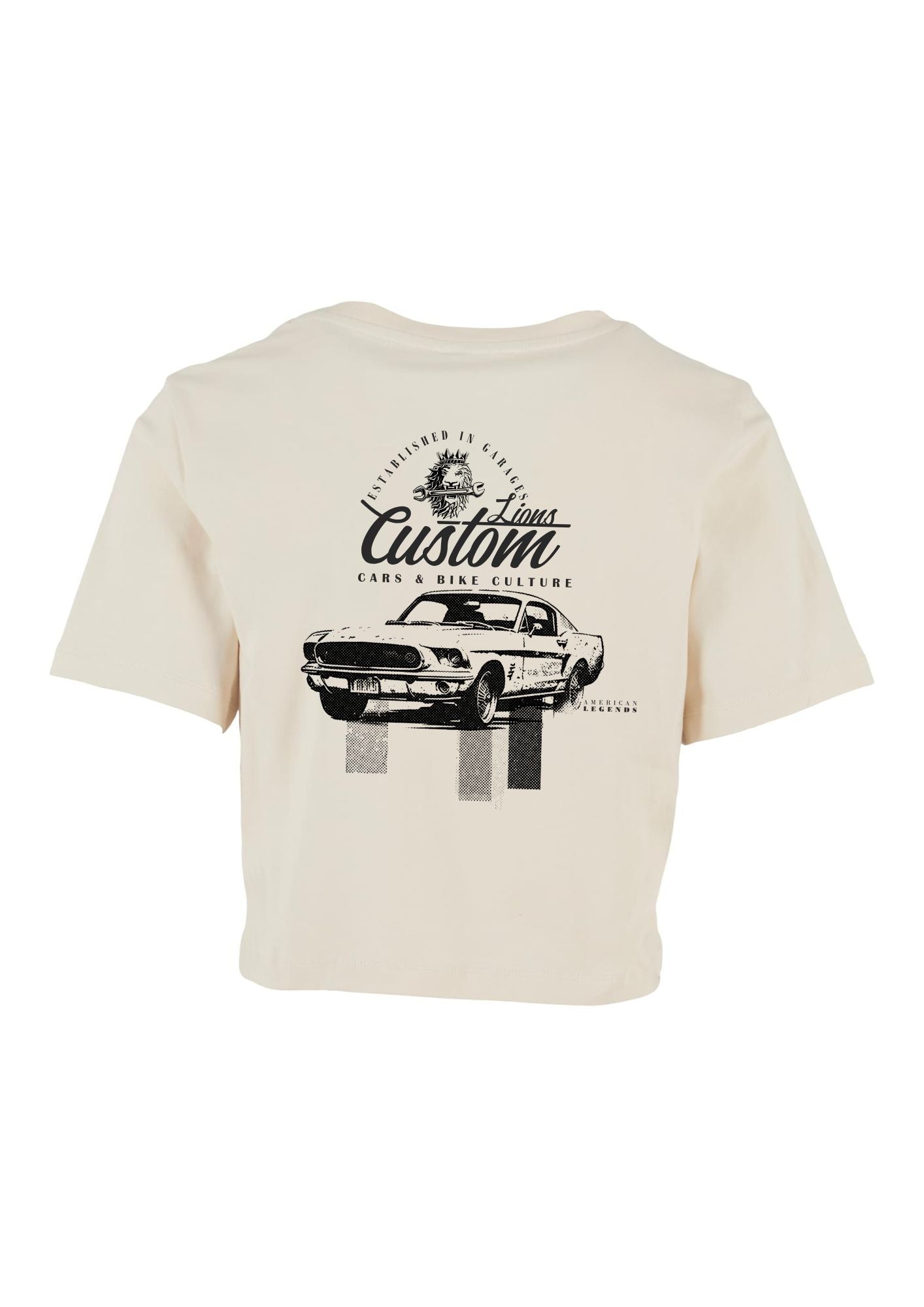Ladies Cropped Shirt "American Legend"