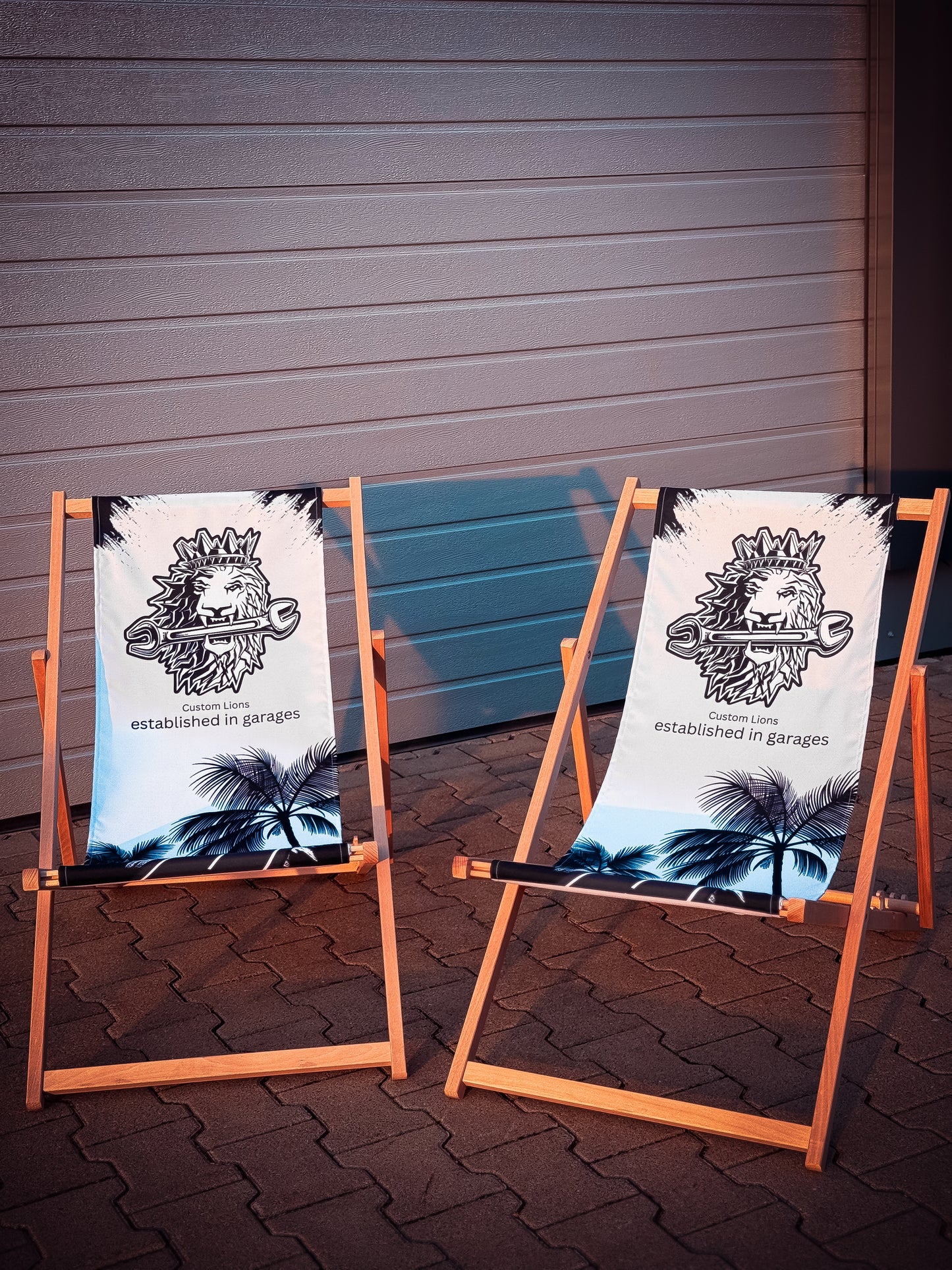 Der Custom-Lions Liegestuhl