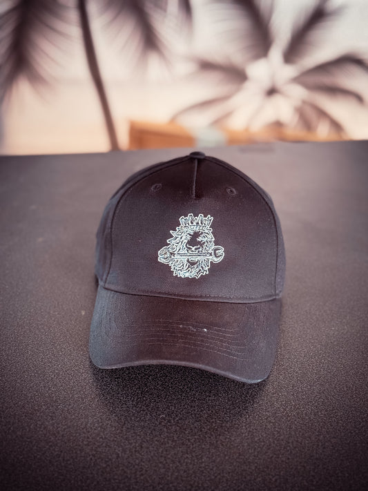Stick Cap "Lion" in schwarz