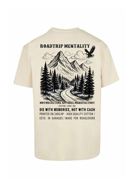 Oversized Shirt "Roadtrip Mentality"